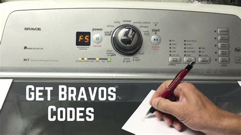 Maytag bravos xl washer codes - Reason #4: Defective Door Switch. Another common reason the dl code appears on your Maytag washer is due to a defective door switch. Check the door switch with a multimeter. If the meter shows no continuity, you need to replace the switch.